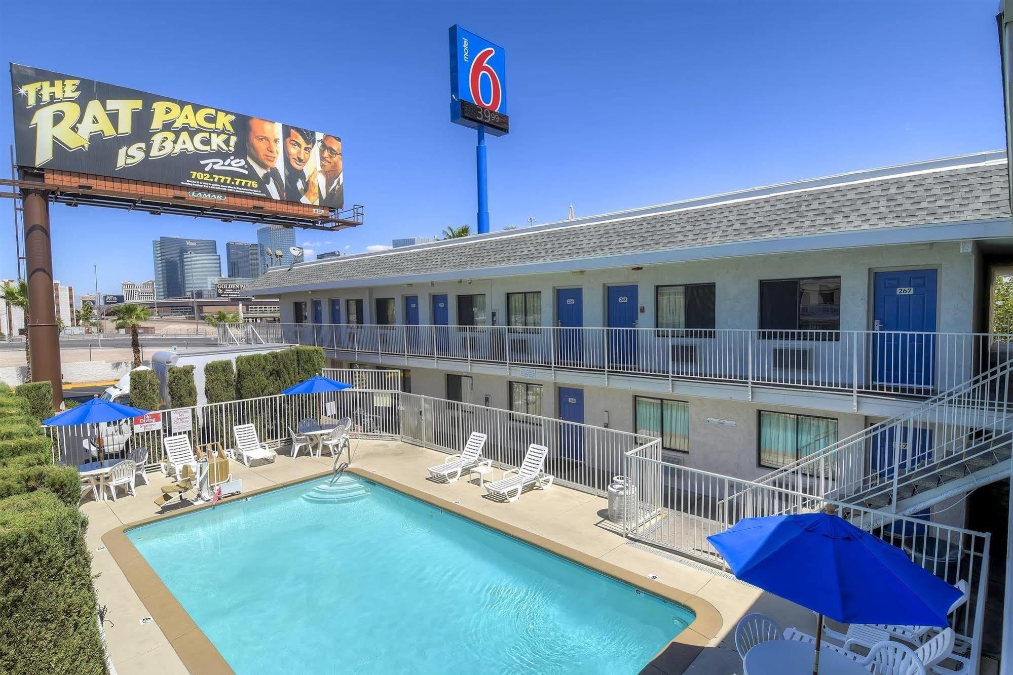 Motel 6-Las Vegas, Nv - I-15 Stadium Exterior photo